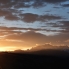 Sonnenaufgang ber dem Alpstein fotografiert aus dem Toggenburg.